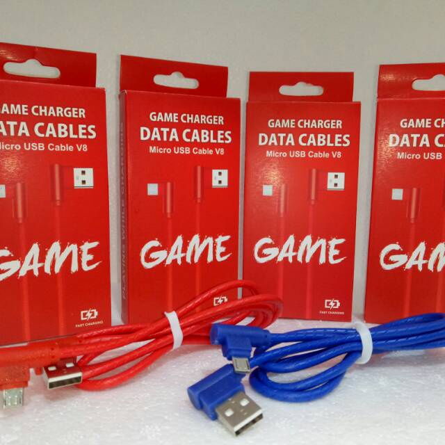 Kabel Data Gaming Game L Shape Full Colour - iP iPh