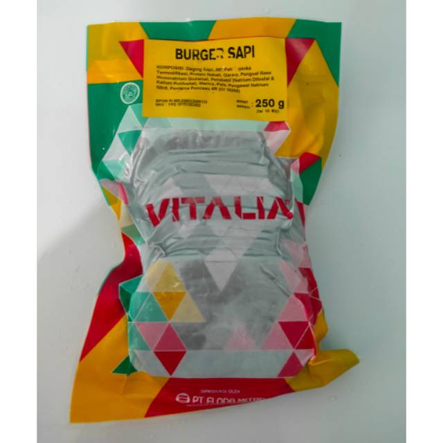 

Vitalia Beef Burger