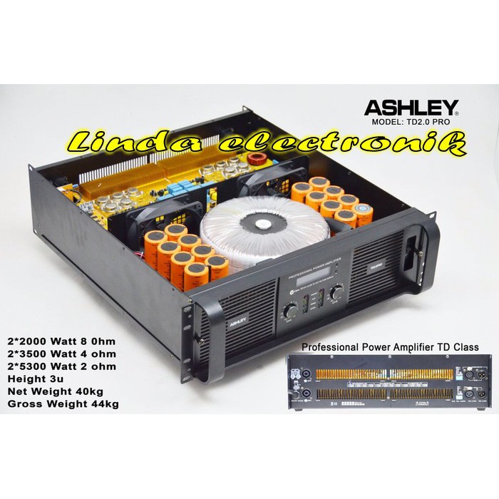Power ASHLEY TD2.0 PRO ORYGINAL TD2.0PRO