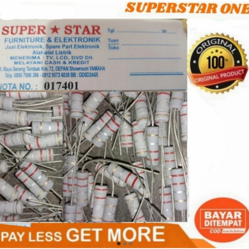 Resistor 0.22ohm 2watt R0.22ohm 2watt