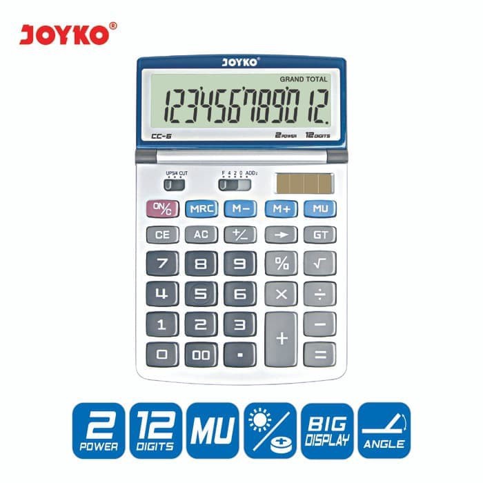 

Calculator / Kalkulator Joyko CC-6 / 12 Digits