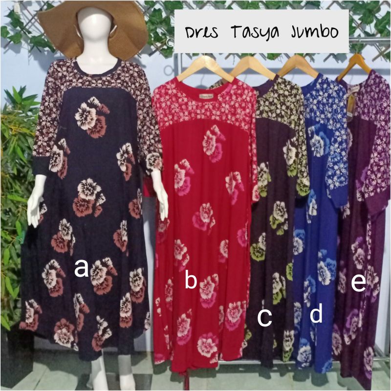 Dress Tasya Jumbo Hls by Qonita