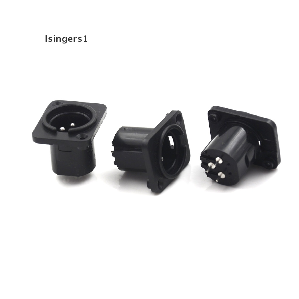 (lsingers1) 10pcs Konektor Jack XLR 3-Pin Male