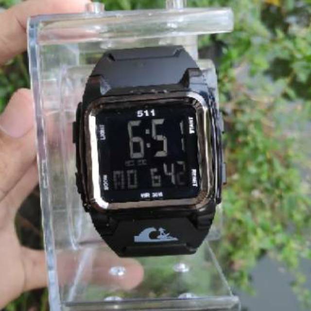 Flash Sale!!! Jam Tangan Digita Water Resist Renang - Hitam 511