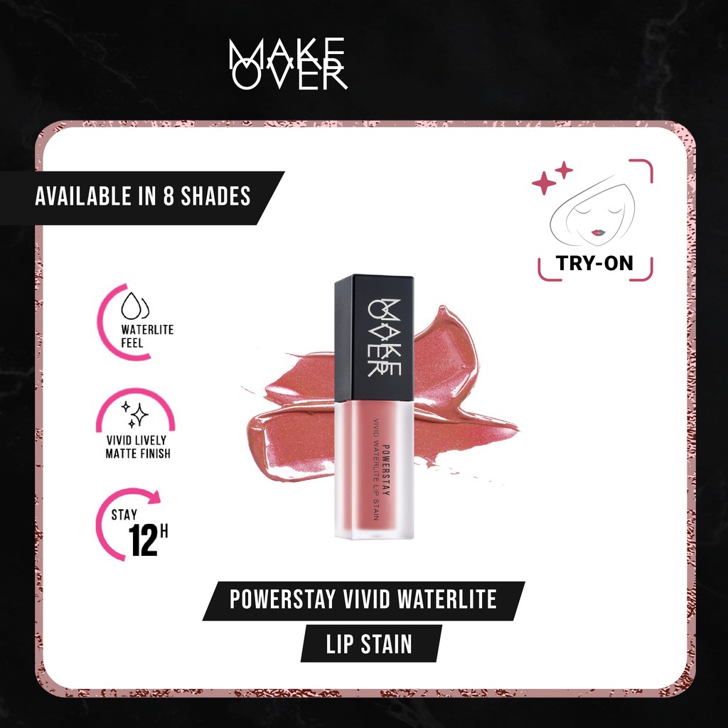 MAKE OVER Powerstay Vivid Waterlite Lip Stain