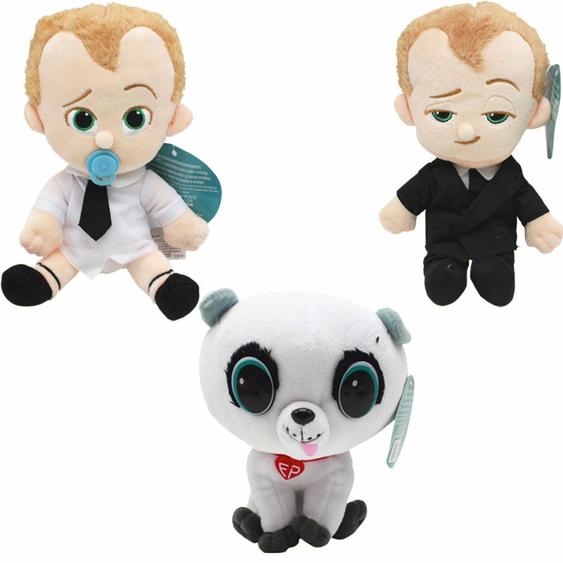 [Ready Stock] 20cm Dreamworks Film The Boss Bayi Mainan Mewah Boneka Lembut Boneka Bayi Hadiah Ulang Tahun