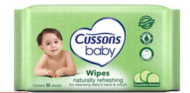 Tisu Basah Bayi Cussons Baby Hand and Mouth 50s isi 50 hand and mouth