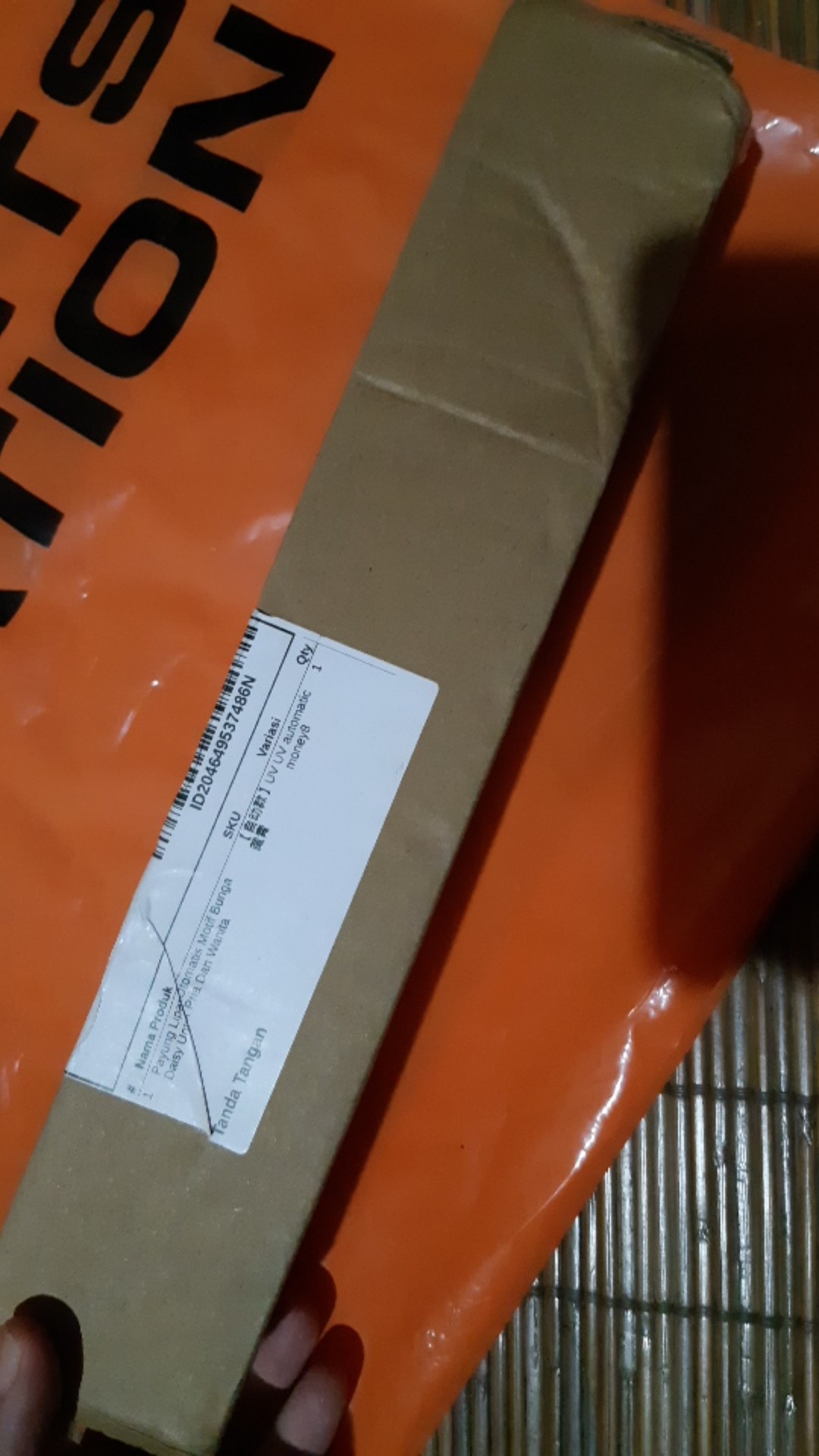 Payung Lipat Otomatis Motif Bunga Daisy Untuk Pria Dan Wanita