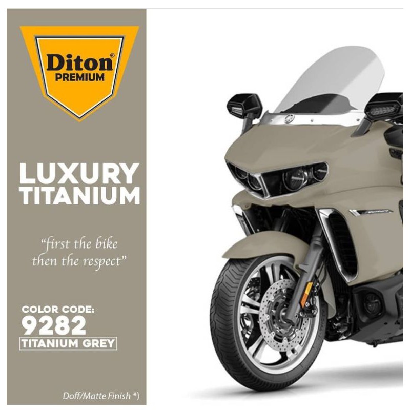 diton cat semprot : 9282 titanium grey
