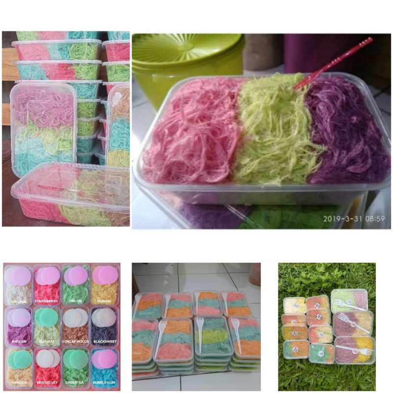 Arumanis Rambut nenek mika box rasa Permen kapas Arbanat Aromanis jajan lebaran