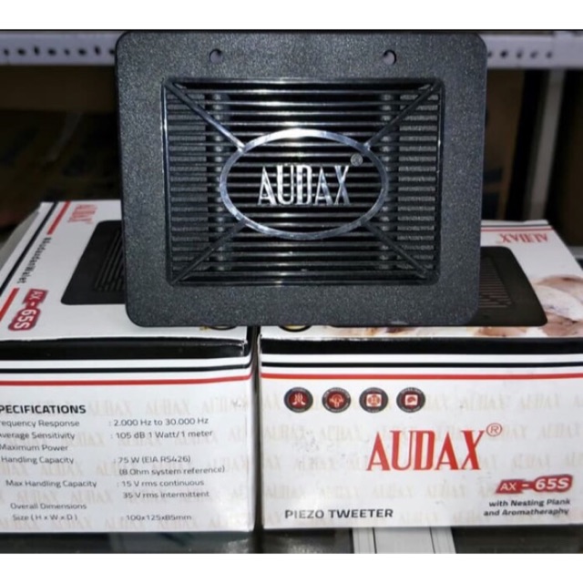 Tweeter audax ax 65 S inap with nesting plank