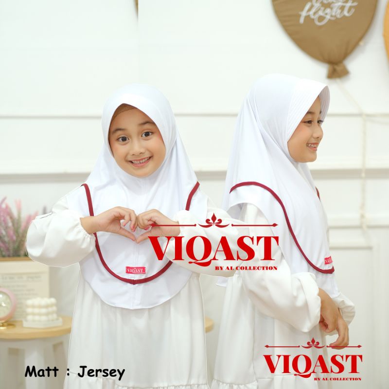 Kerudung Sekolah Anak NAFHISA TK Usia 3 - 7 Tahun ORI VIQAST Pet List Grosir Hijab Instan Anak Sekol