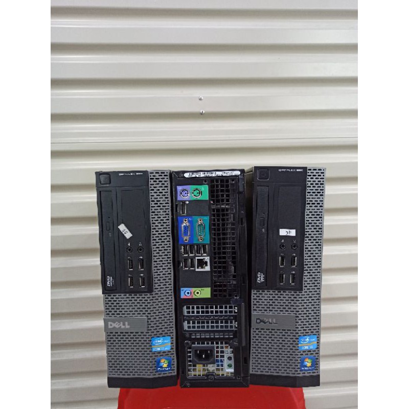 Pc komputer buil up Dell optoplex 790-990 sff model slim i3 2120 ram 4gb HDD 500gb ssd 128Gb bergaransi