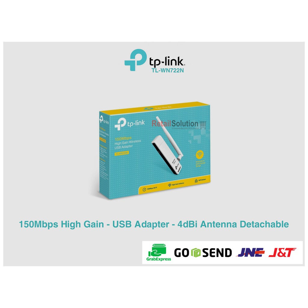 TP Link TL-WN722N High Gain Wireless USB Adapter