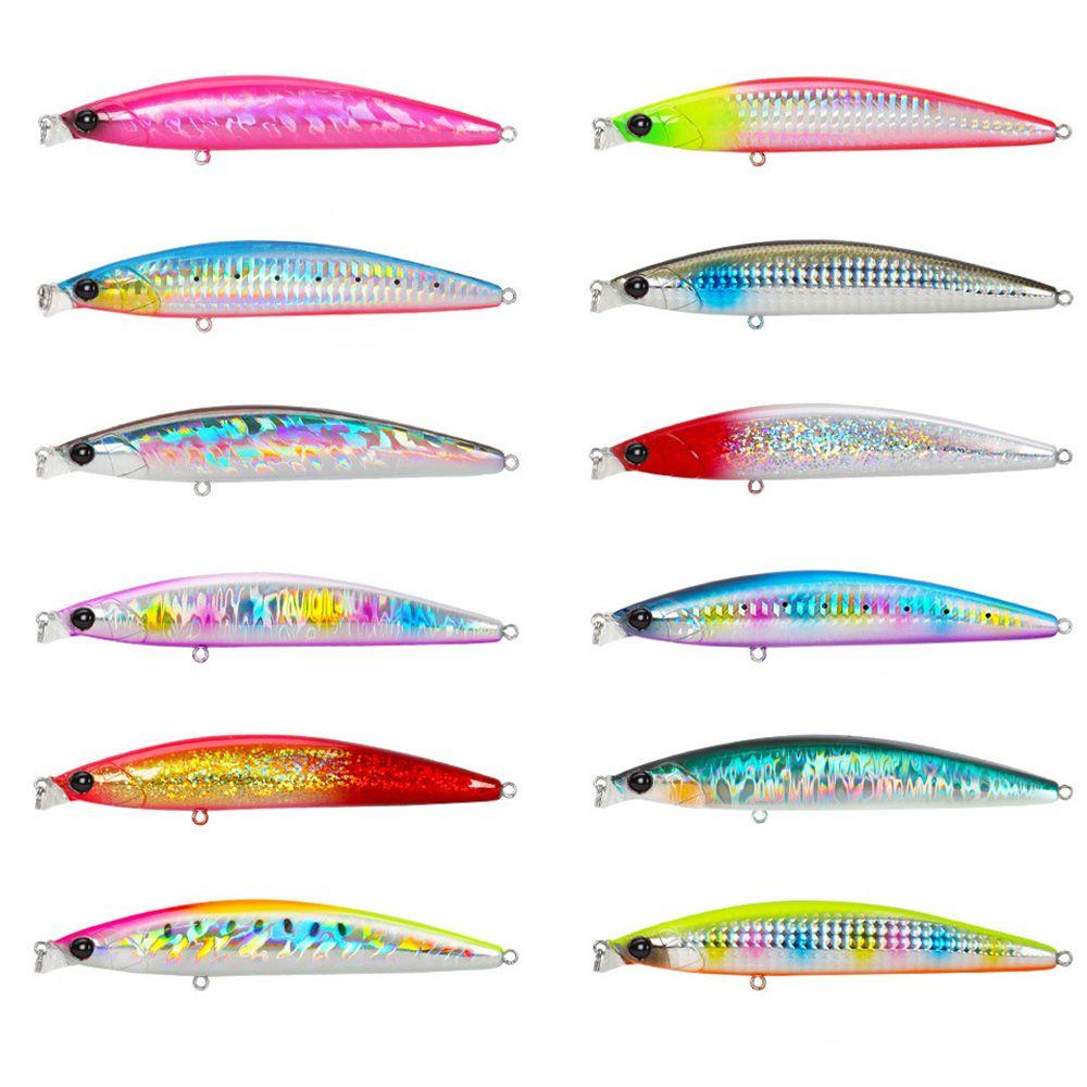 TOP Umpan Pancing Jarak Dangkal Long Casting Seabass Wobbler Umpan Keras