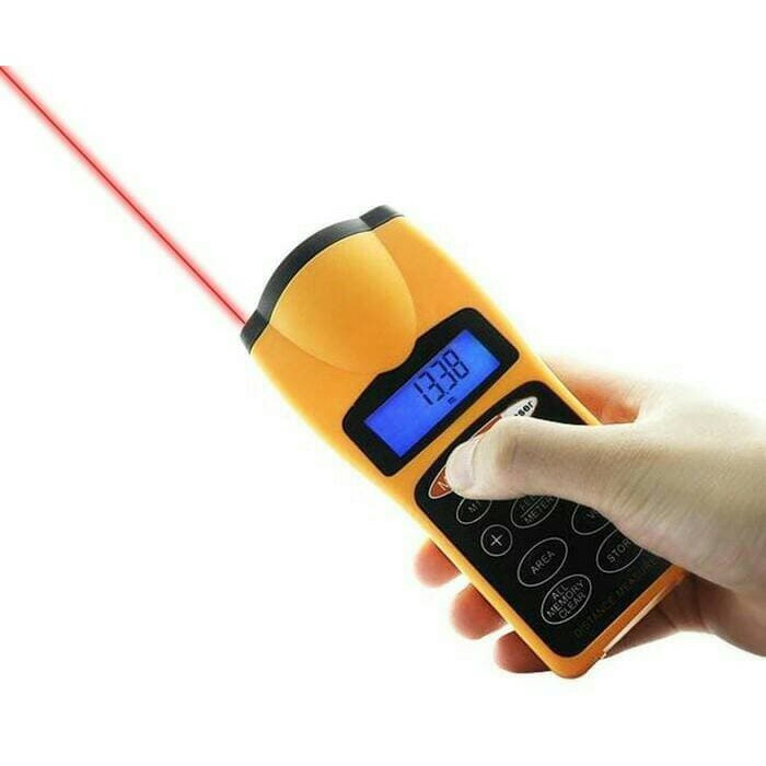 Alat Ukur Pengukur Jarak Ultrasonic Digital Laser Distance Meter