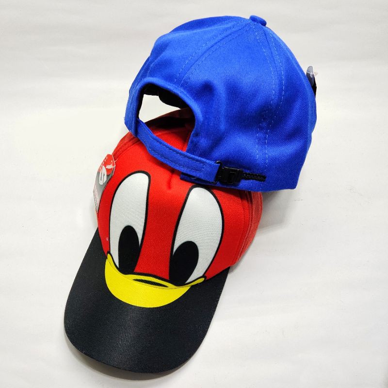 Topi anak motif Donal bebek Topi anak karakter Donal duck topi kartun