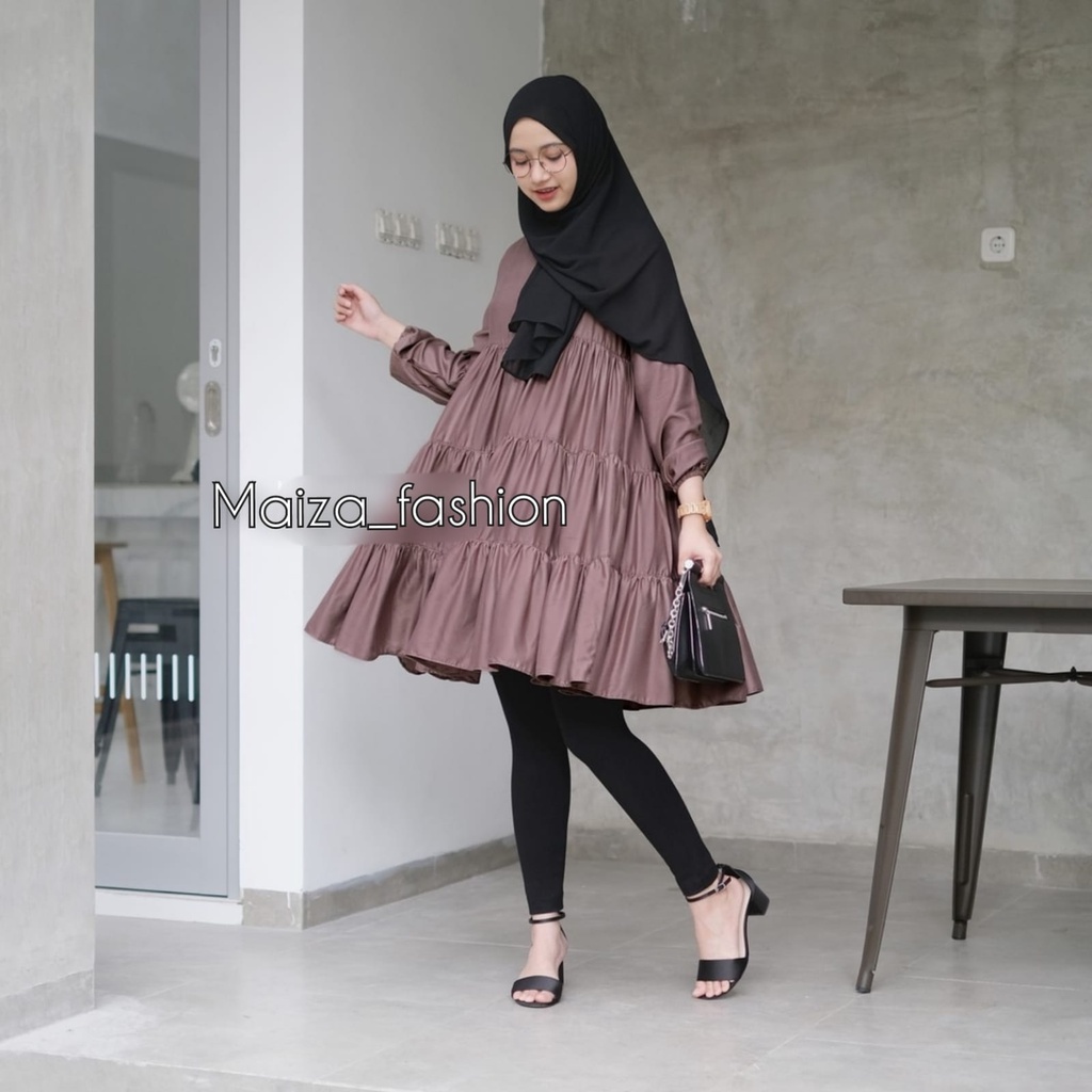 MELYSA TUNIK // TUNIK POLOS WANITA TERBARU