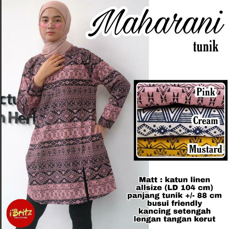 Tunik Linen Rami Maharani