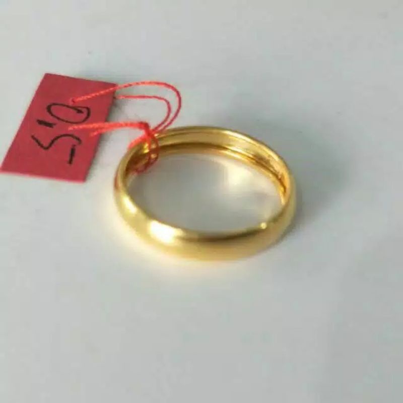 cincin polos emas kadar 700% emas 22 k cincin kawin cincin tunangan couple