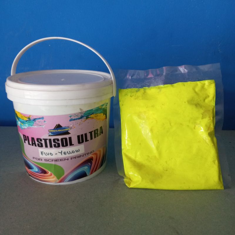 

plastisol YELLOW FLUO 1kg