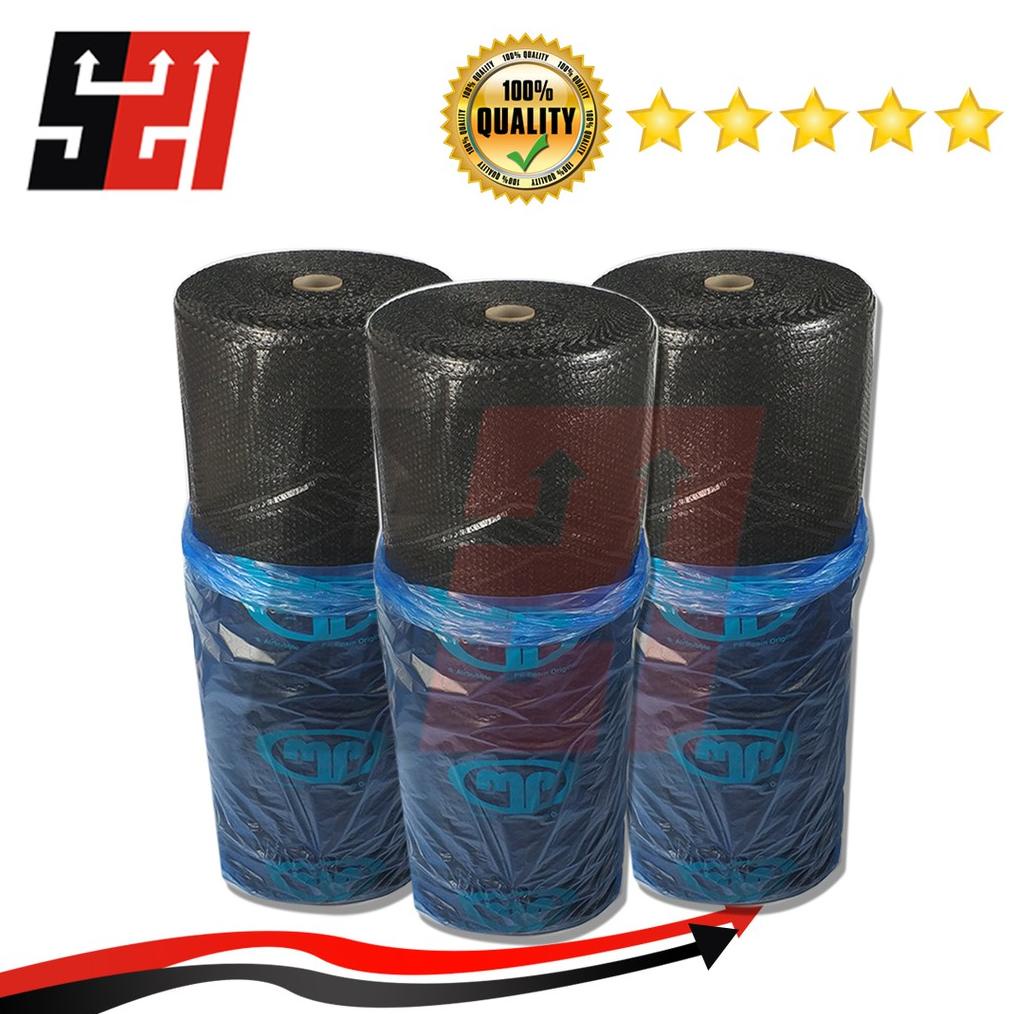 

[(BAYAR DITEMPAT) Bubble Wrap Hitam Mulia Pack 125cmx50m