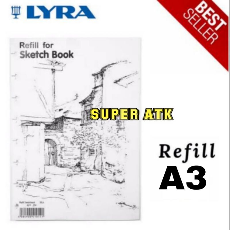 

ISI ULANG / REFILL SKETCHBOOK LYRA A3 ISI 30 LEMBAR