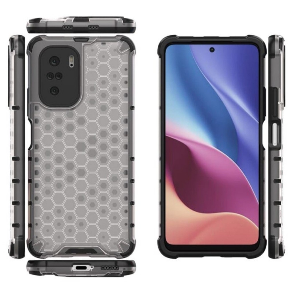 Rugged Armor Honeycomb POCO F3 F5 F4 F4 GT X5 X3 PRO NFC Case casing Cover