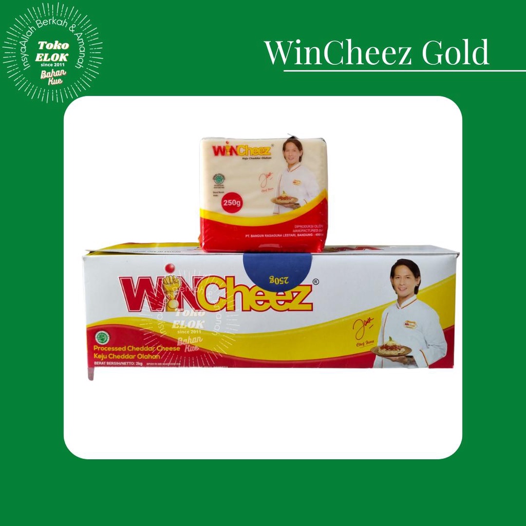 

WINCHEEZ Keju Cheddar 8x250g