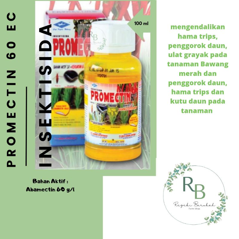 Jual Insektisida Promectin 60 EC 100ml | Shopee Indonesia