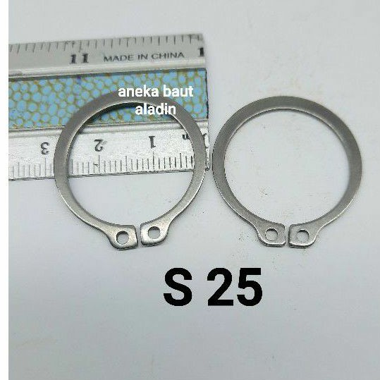 snap ring S25 isi 2biji