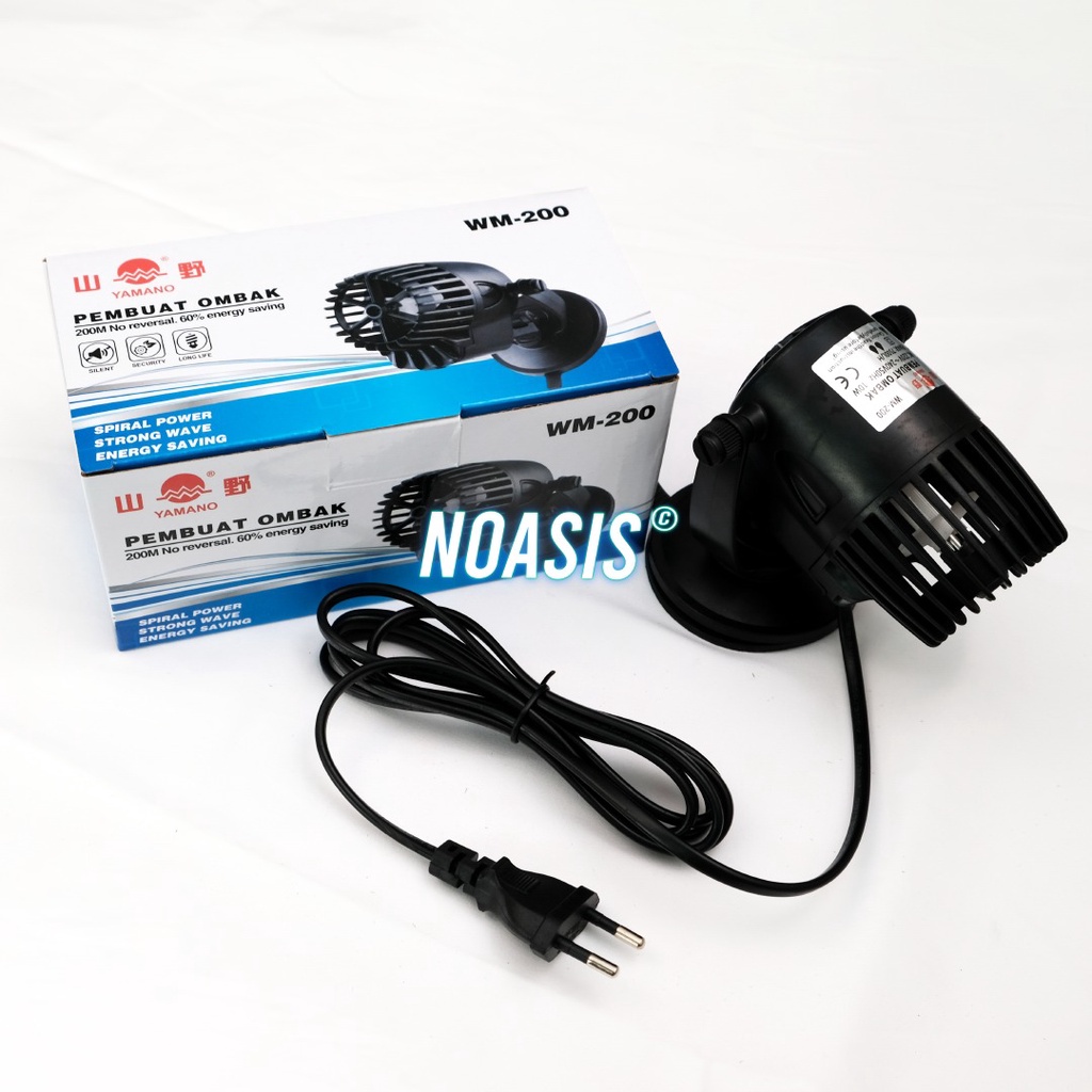 NOASIS WAVE MAKER AQUARIUM YAMANO ROSSTON WM 200 WM - 200 PEMBUAT GELOMBANG