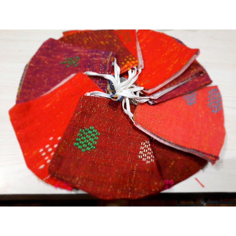 MASKER ULOS ETHNIK BATAK hand made