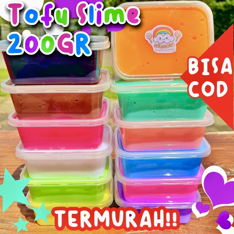 [PROMO]   TOFU SLIME 200GR TERMURAH
