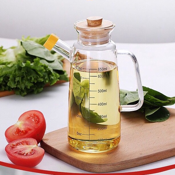 UNIK#BMI Botol  Minyak Botol Kaca Anti Bocor Untuk Minyak / Botol Cuka / Kecap Botol Minyak Goreng B