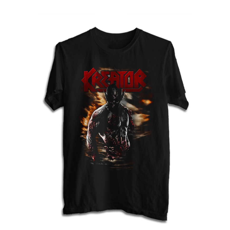 Kaos Distro Band Metal Kreator - Kaos Rock Band Kreator   6