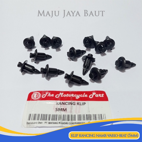 10 Pcs  Klip Kancing Body Rivet Plastik nmax Vario Beat