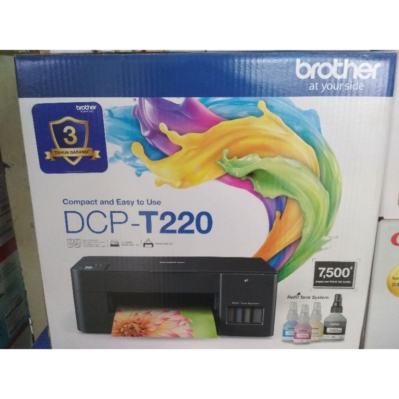 Printer Brother T220 print scan copy ink tank