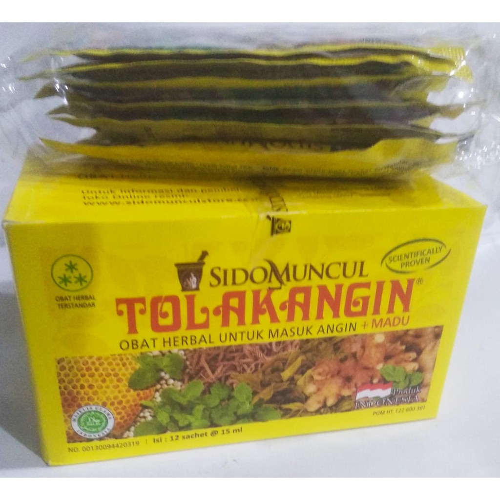 

SIDO MUNCUL TOLAK ANGIN CAIR 1 PACK 12 BH