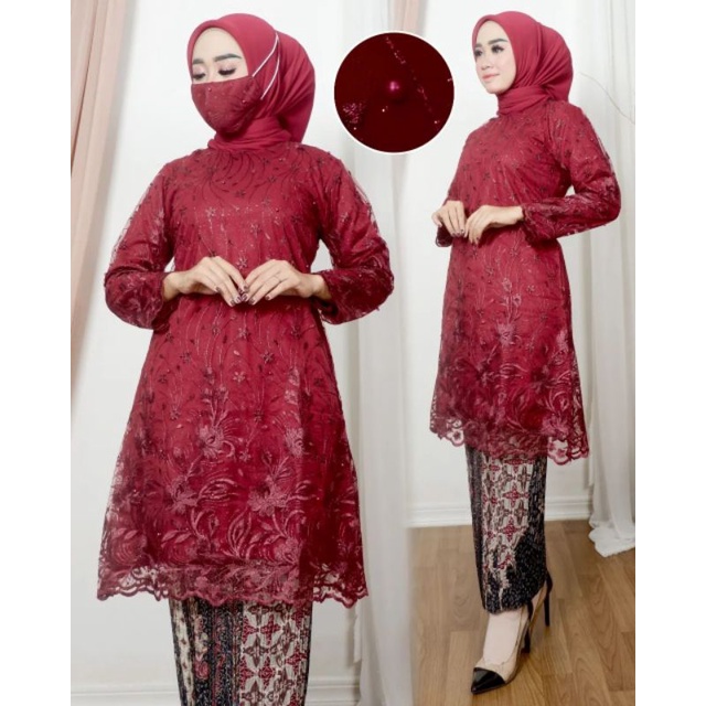 Kebaya Tunik - Kebaya Modern - Kebaya Wisuda - Kebaya Pesta - Kebaya Kondangan - Kebaya Hijab Modern