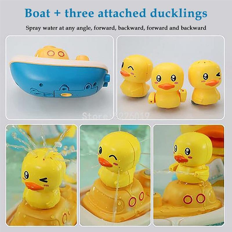 Mainan Semprotan Air Bentuk Bayi Bebek/Mainan Mandi Kepala Shower Bentuk Bebek/Duck Shower Baby Mainan/Shower Boneka Bebek