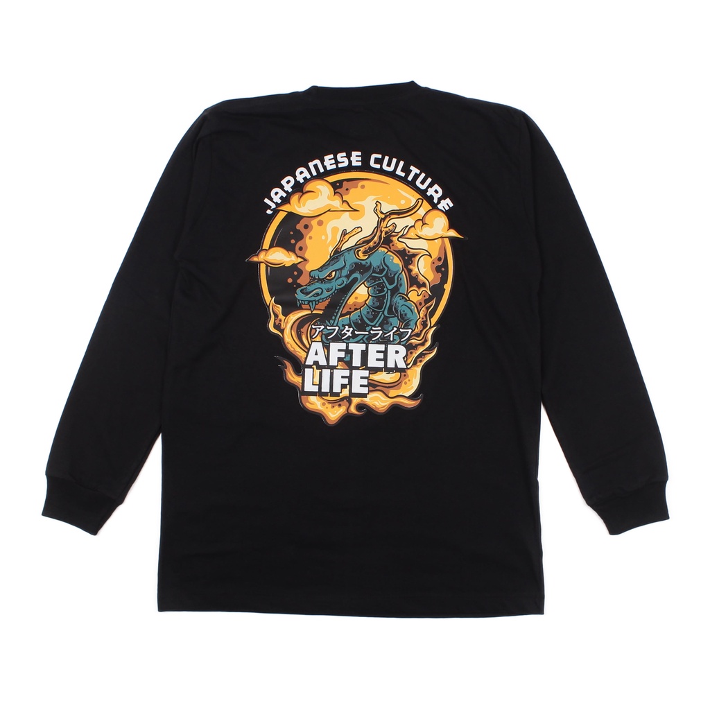 AFTERLIFE - Long Sleeve Dragon Life Black