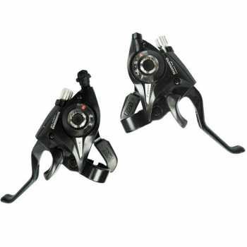 Shimona Speed Shifter Handle Brake Rem Sepeda 7 Speed 2 PCS