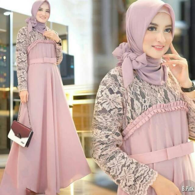 GAMIS MUSLIM DAYANA MAXY DRESS GAMIS TERLARIS MAXY TERLARIS