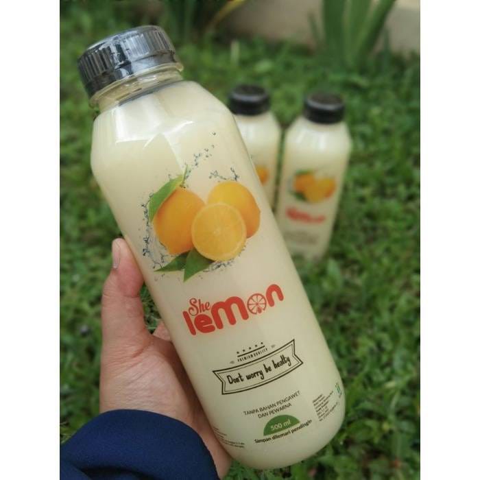 

She Lemon Minuman Pure Lemon Kuning 550gr