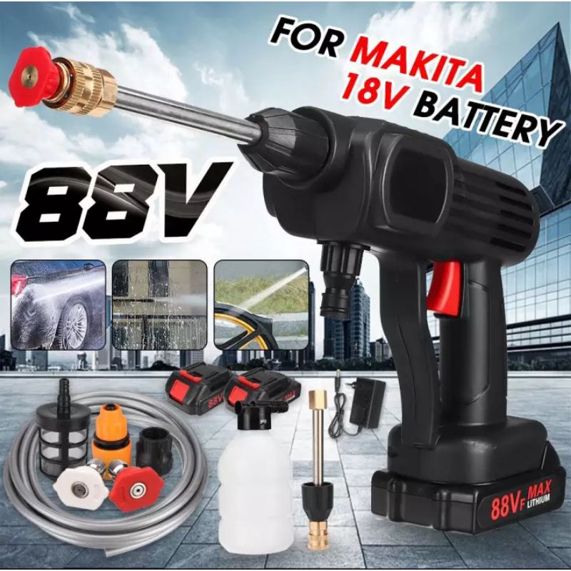 Baterai Jet Cleaner Mesin Steam Cuci Mobil Motor (HANYA BATERAI) untuk bull mailtank