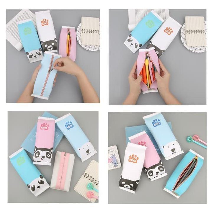 

Dijual TP006 Tempat Pensil Lucu Artic Paw - beruang hitam Murah