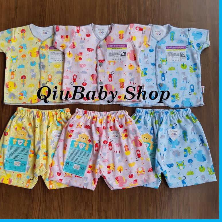 Sale PAKET HEMAT BAJU BAYI LIBBY  SNI BAJU  BAYI  BARU LAHIR 