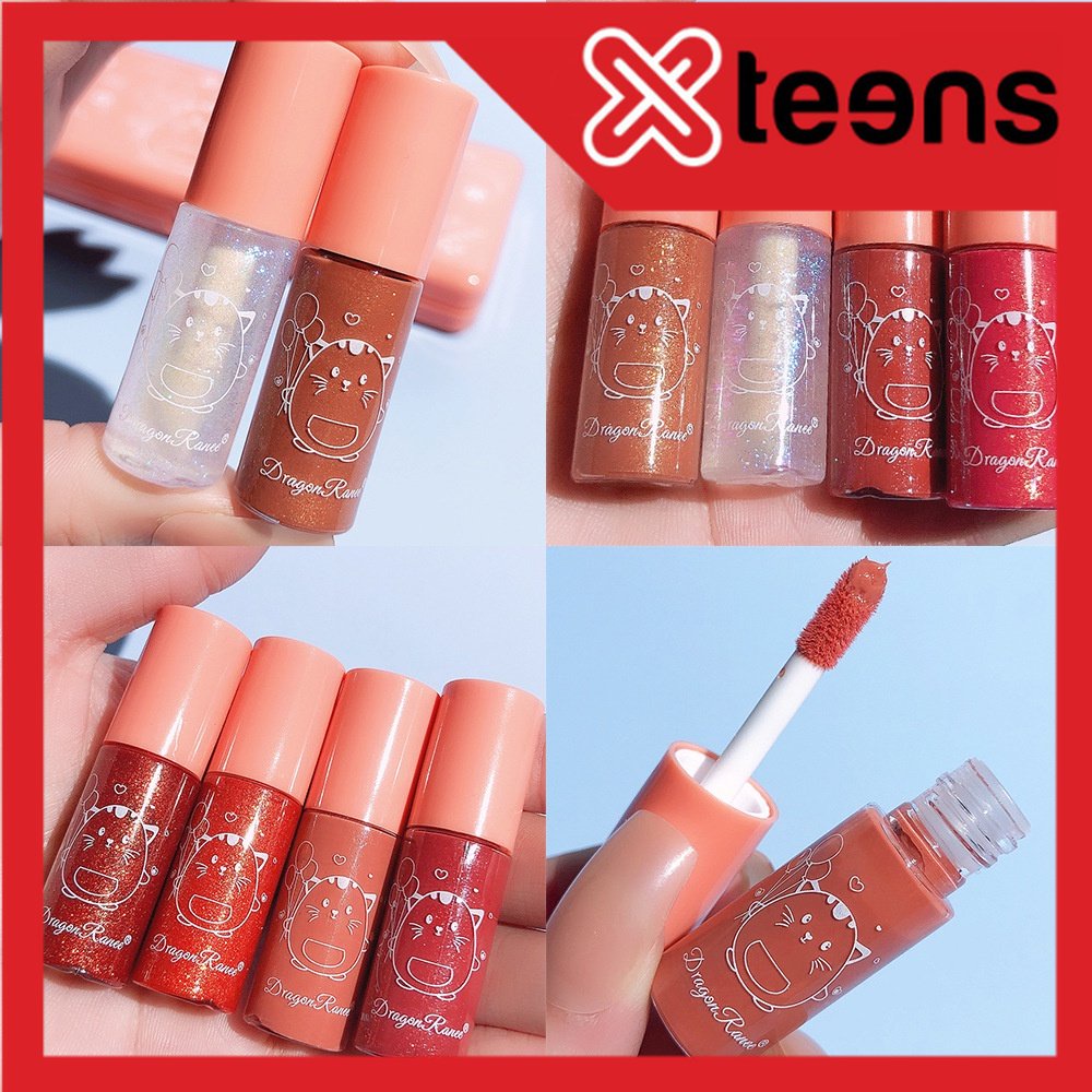 ( Terbaru ) Her Dragon lip gloss bibir moisturizing lip glow Warna Glossy Lip Gloss Lipstick Lip Plumper Korean LipGloss Korean Lip Gloss