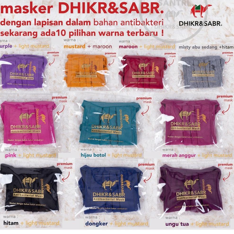 Yz6Code PROMO Masker Anti Bakteri Original Dhikr&Sabr(paling laris)W4F2